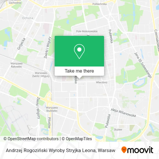 Andrzej Rogoziński Wyroby Stryjka Leona map