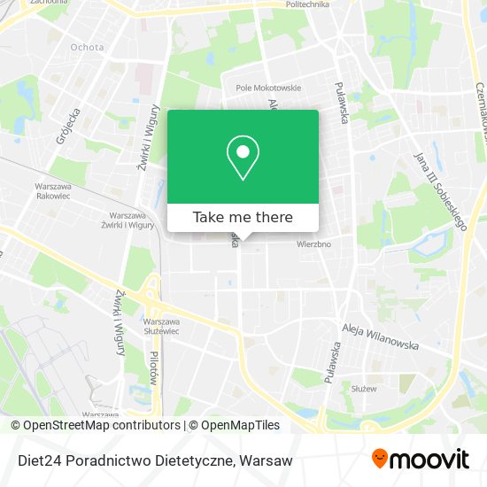 Diet24 Poradnictwo Dietetyczne map