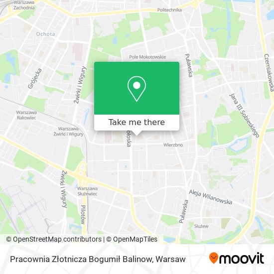 Pracownia Złotnicza Bogumił Balinow map