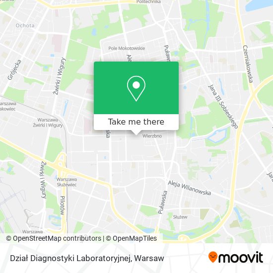 Dział Diagnostyki Laboratoryjnej map