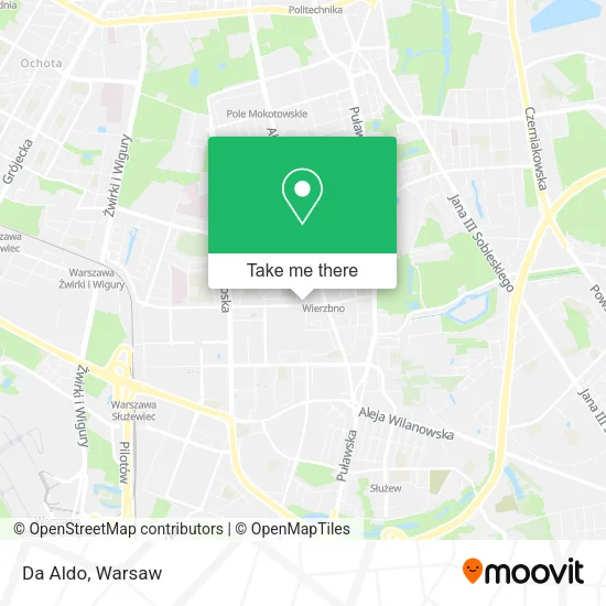 Da Aldo map