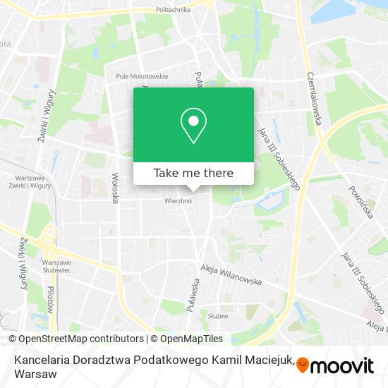 Kancelaria Doradztwa Podatkowego Kamil Maciejuk map