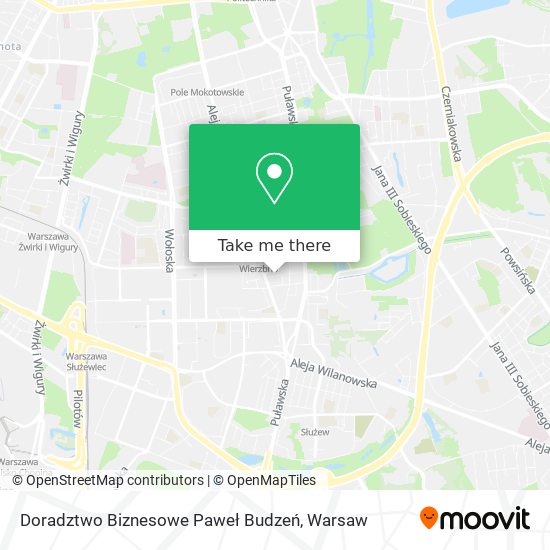 Doradztwo Biznesowe Paweł Budzeń map