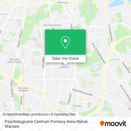 Psychologiczne Centrum Pomocy Anna Nykiel map