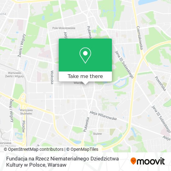 Fundacja na Rzecz Niematerialnego Dziedzictwa Kultury w Polsce map