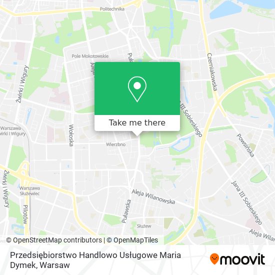 Przedsiębiorstwo Handlowo Usługowe Maria Dymek map