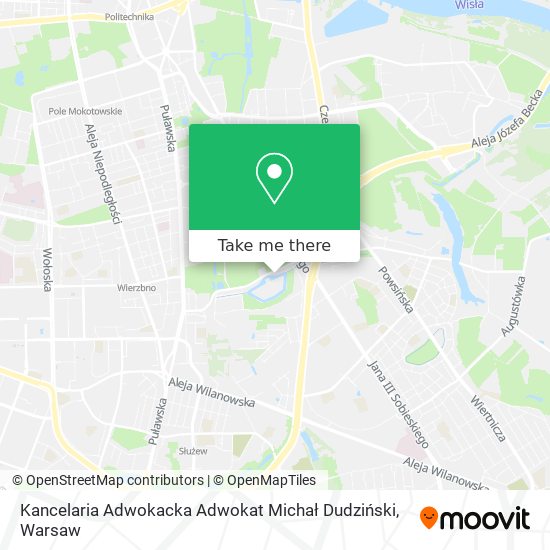 Kancelaria Adwokacka Adwokat Michał Dudziński map