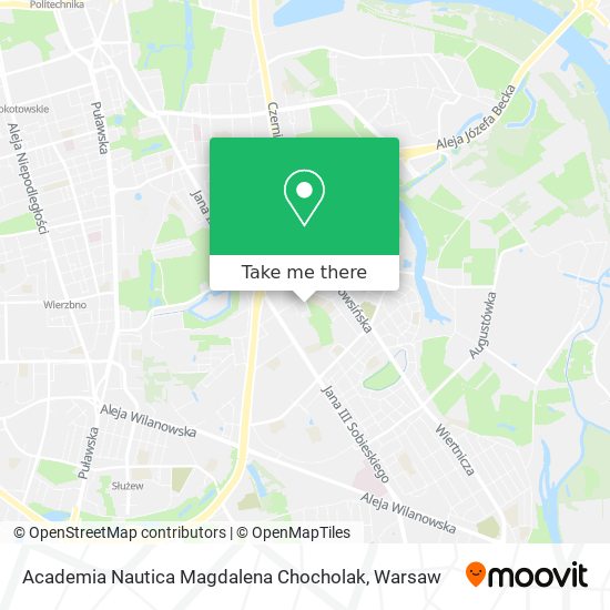 Academia Nautica Magdalena Chocholak map