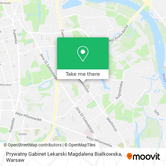 Prywatny Gabinet Lekarski Magdalena Białkowska map