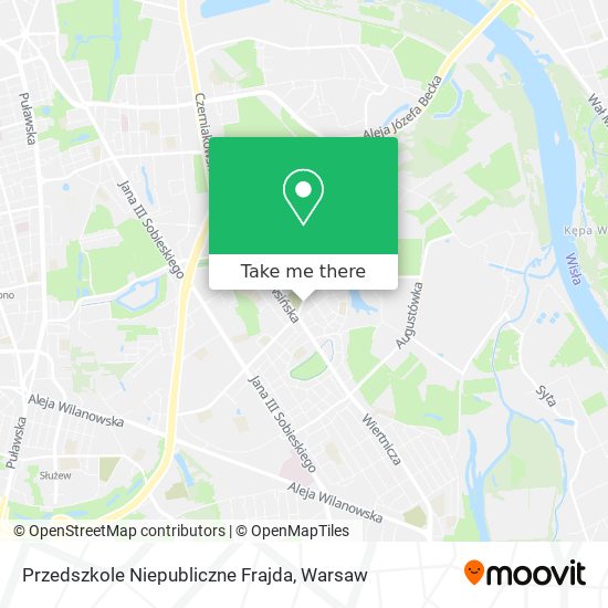 Przedszkole Niepubliczne Frajda map