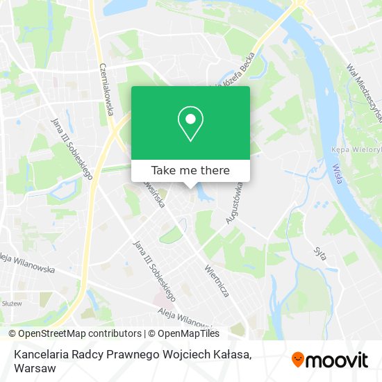 Kancelaria Radcy Prawnego Wojciech Kałasa map