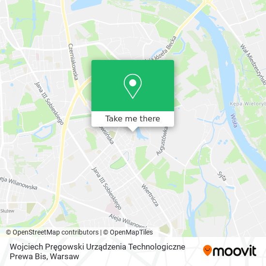 Wojciech Pręgowski Urządzenia Technologiczne Prewa Bis map