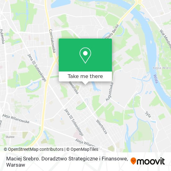 Maciej Srebro. Doradztwo Strategiczne i Finansowe map