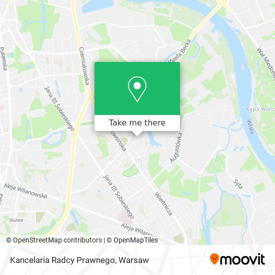 Kancelaria Radcy Prawnego map