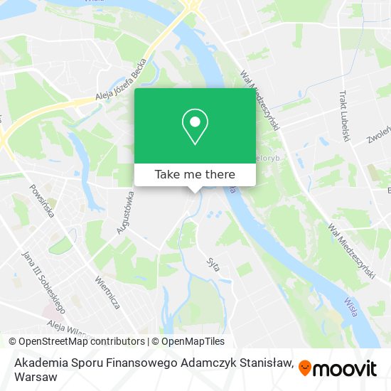 Akademia Sporu Finansowego Adamczyk Stanisław map