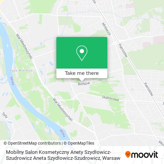 Mobilny Salon Kosmetyczny Anety Szydłowicz-Szudrowicz Aneta Szydłowicz-Szudrowicz map