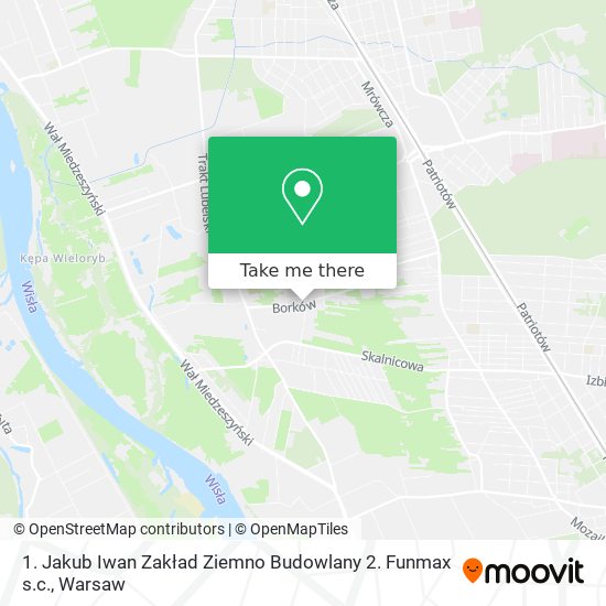 1. Jakub Iwan Zakład Ziemno Budowlany 2. Funmax s.c. map