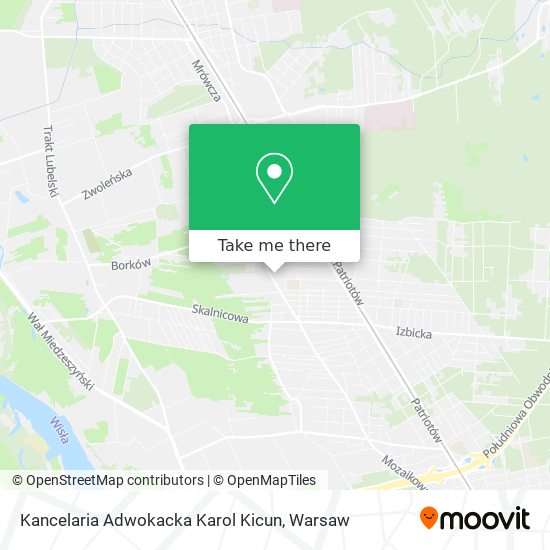 Kancelaria Adwokacka Karol Kicun map