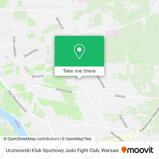 Uczniowski Klub Sportowy Judo Fight Club map