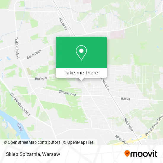 Карта Sklep Spiżarnia