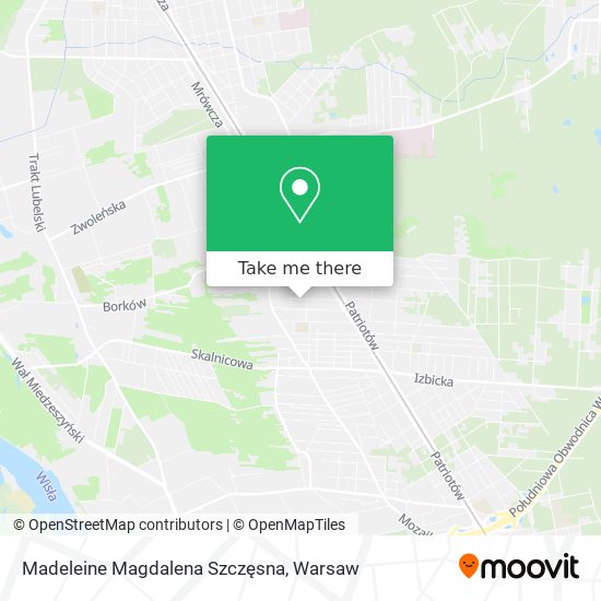 Madeleine Magdalena Szczęsna map