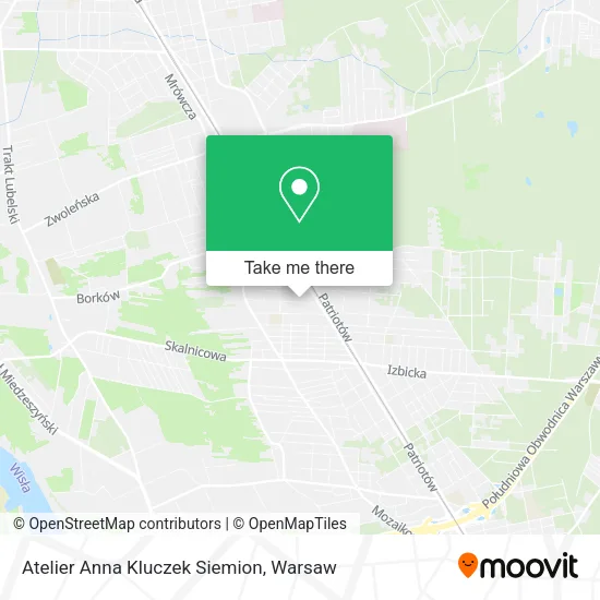 Atelier Anna Kluczek Siemion map