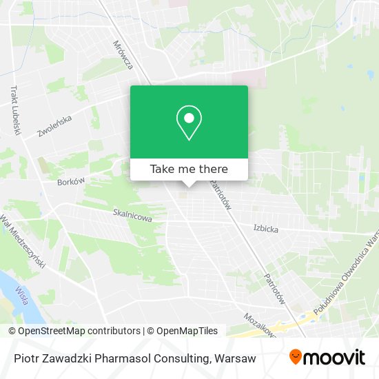 Piotr Zawadzki Pharmasol Consulting map