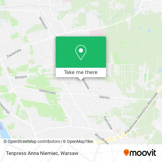 Tenpress Anna Niemiec map