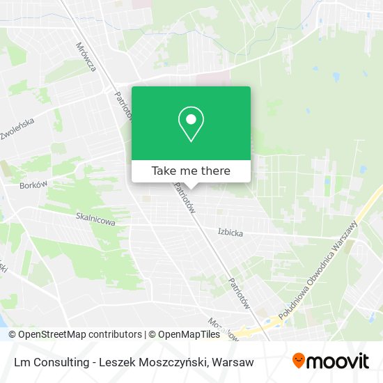 Lm Consulting - Leszek Moszczyński map