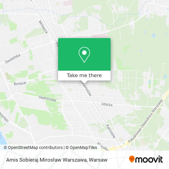 Amis Sobieraj Mirosław Warszawa map