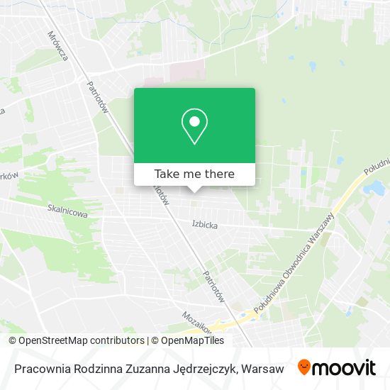 Pracownia Rodzinna Zuzanna Jędrzejczyk map