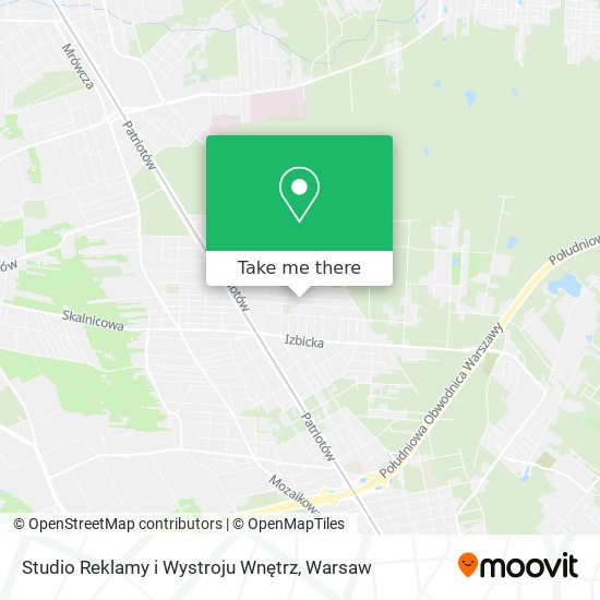 Studio Reklamy i Wystroju Wnętrz map