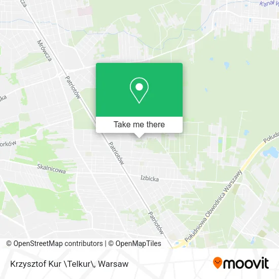 Krzysztof Kur \Telkur\ map