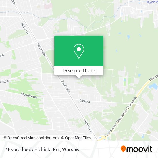 \Ekoradość\ Elżbieta Kur map