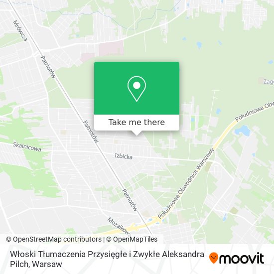 Włoski Tłumaczenia Przysięgłe i Zwykłe Aleksandra Pilch map