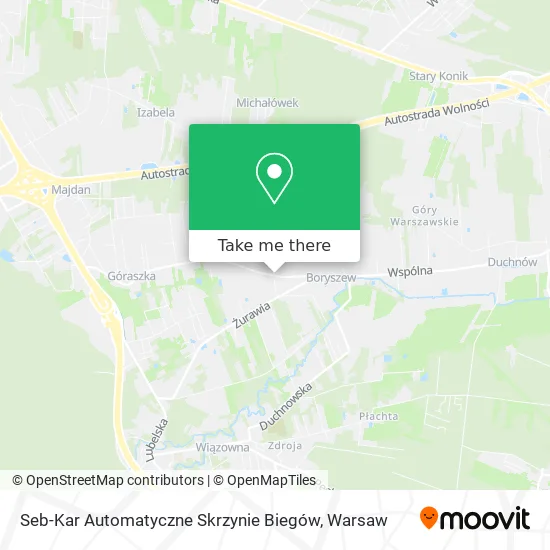 Seb-Kar Automatyczne Skrzynie Biegów map