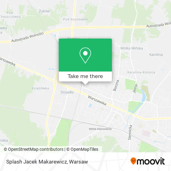 Splash Jacek Makarewicz map