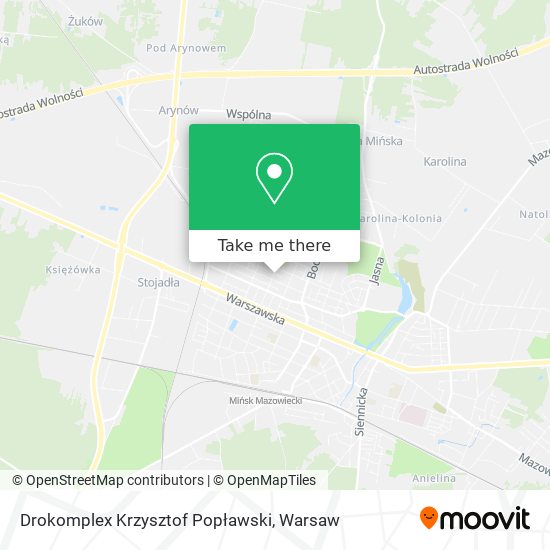 Drokomplex Krzysztof Popławski map