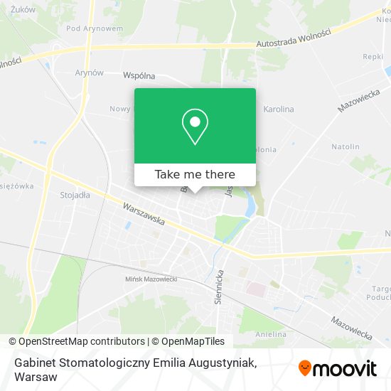 Gabinet Stomatologiczny Emilia Augustyniak map