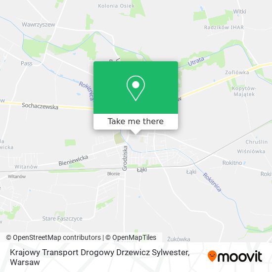 Krajowy Transport Drogowy Drzewicz Sylwester map