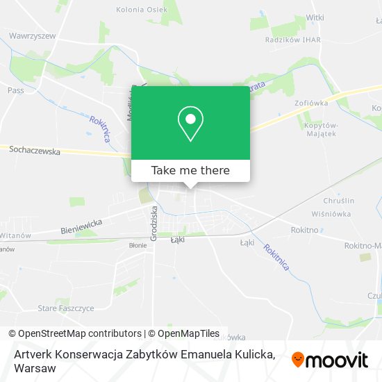 Artverk Konserwacja Zabytków Emanuela Kulicka map