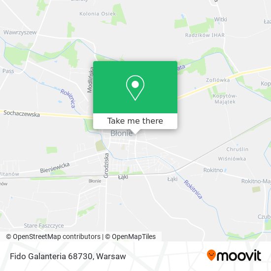 Fido Galanteria 68730 map