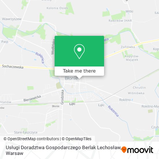 Usługi Doradztwa Gospodarczego Berlak Lechosław map