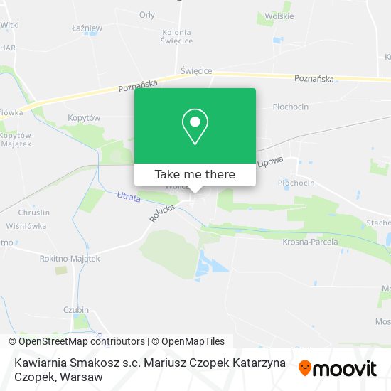 Kawiarnia Smakosz s.c. Mariusz Czopek Katarzyna Czopek map