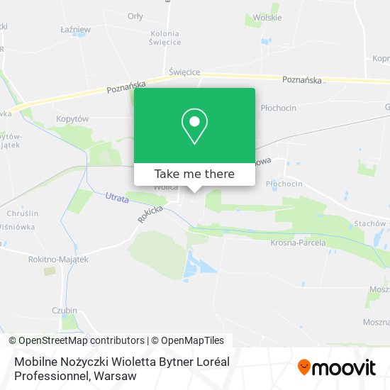 Mobilne Nożyczki Wioletta Bytner Loréal Professionnel map