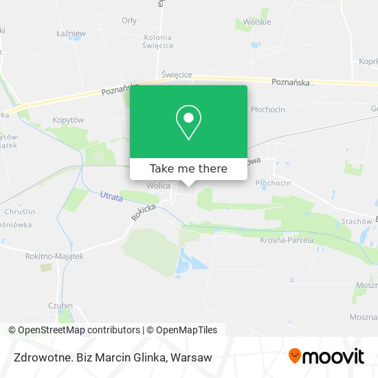 Zdrowotne. Biz Marcin Glinka map