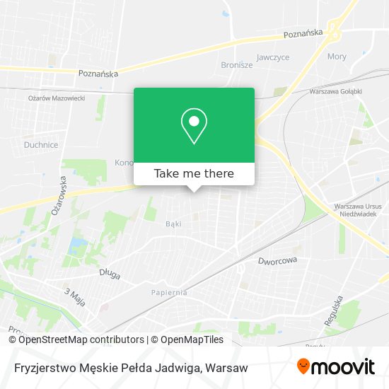 Fryzjerstwo Męskie Pełda Jadwiga map