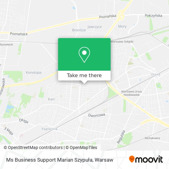 Ms Business Support Marian Szypuła map