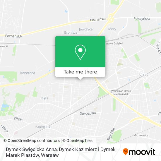 Dymek Święcicka Anna, Dymek Kazimierz i Dymek Marek Piastów map