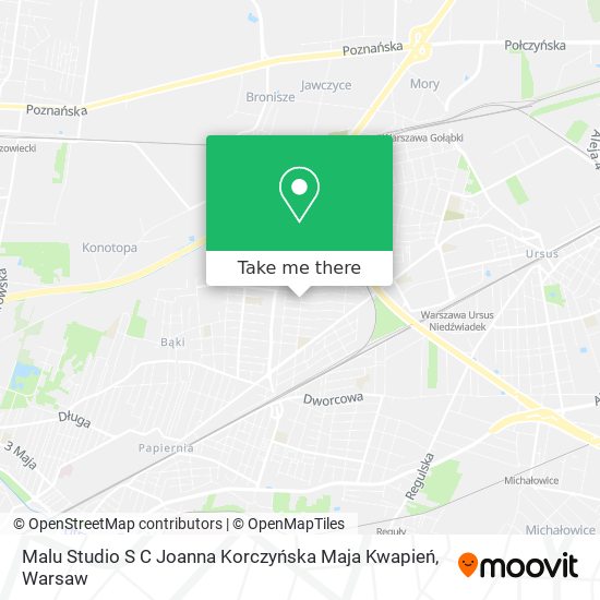 Malu Studio S C Joanna Korczyńska Maja Kwapień map